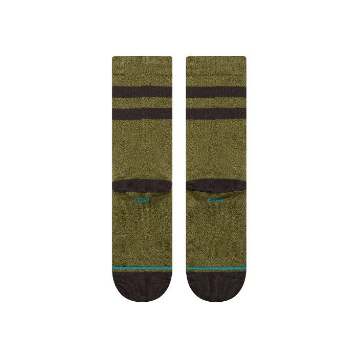 STANCE JOVEN CREW SOKKEN DARK GREEN