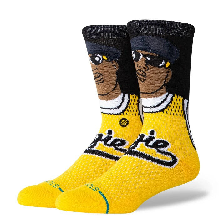 STANCE JUICY CREW SOKKEN YELLOW