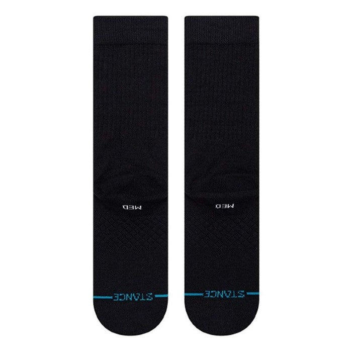 STANCE LOGOMAN ST CREW SOKKEN - BLACK