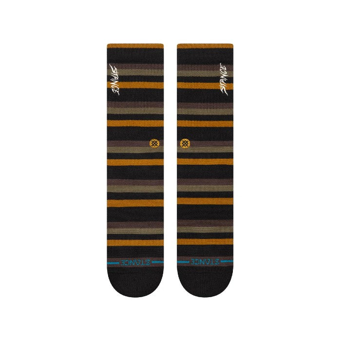 STANCE SLIPPING CREW SOKKEN BLACK