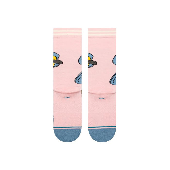 STANCE TWEETY CREW SOKKEN PINK