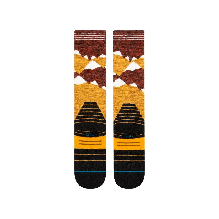 STANCE WINDY PEAKS MID WOOL WINTERSPORT SOKKEN GOLD