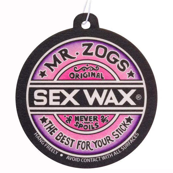 SEX WAX MR. ZOG'S AIR FRESHENERS LUCHTVERFRISSER STRAWBERRY