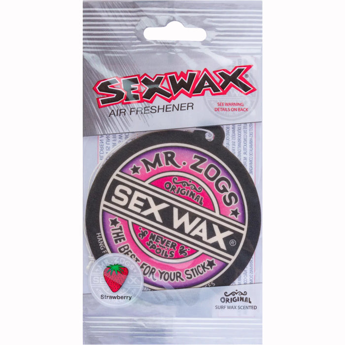 SEX WAX MR. ZOG'S AIR FRESHENERS LUCHTVERFRISSER STRAWBERRY