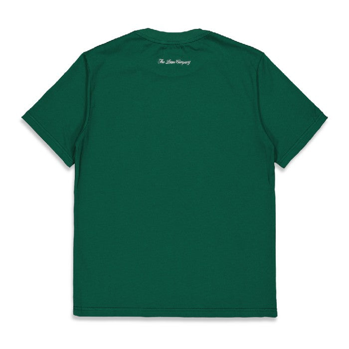 THE LOOSE COMPANY BOWLING SHORT SLEEVE T-SHIRT - BOTTLE GREEN