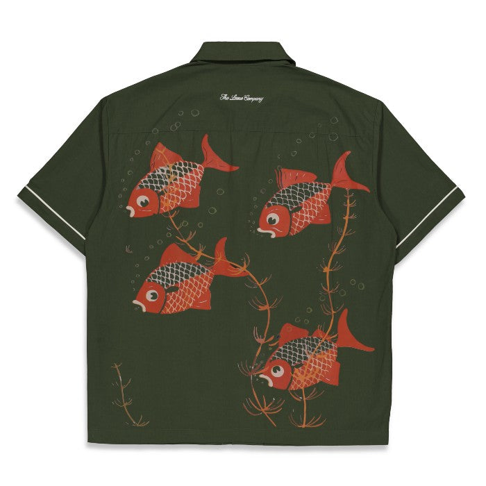 THE LOOSE COMPANY FISH SHIRT - GREEN