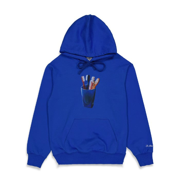 THE LOOSE COMPANY TOOTHPASTE HOODIE - ROYAL BLUE