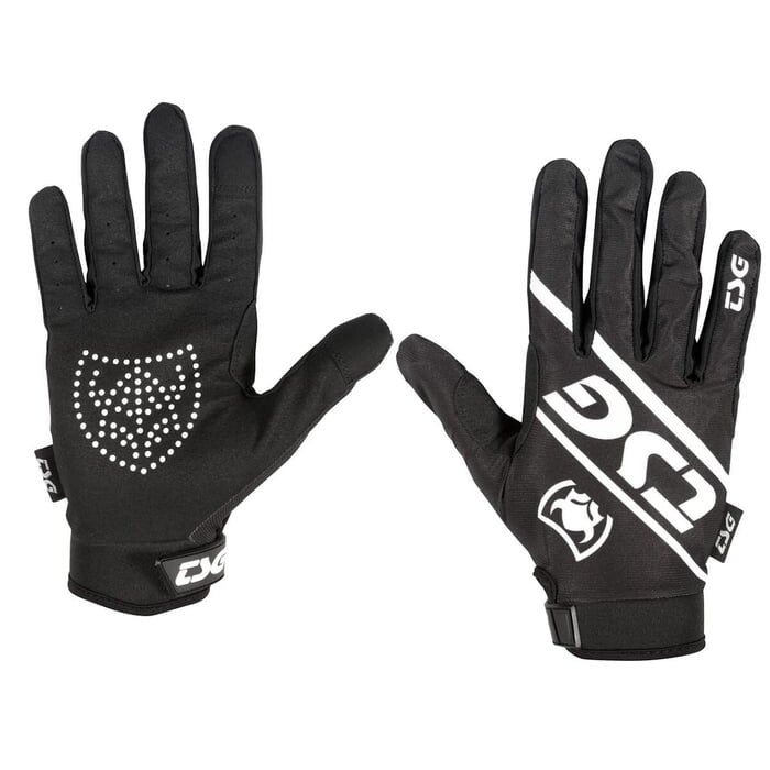 TSG DW CYCLING GLOVES - SOLID BLACK