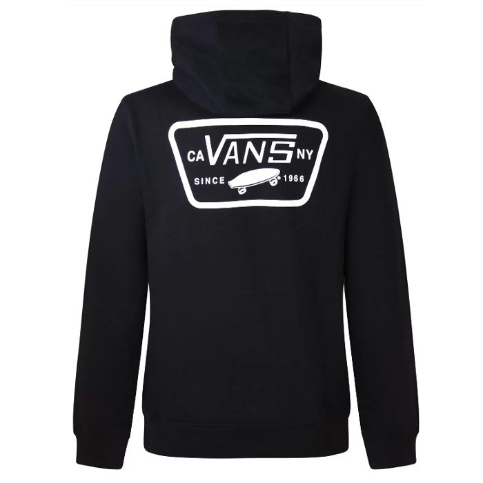 VANS FULL PATCH HOODIE - BLACK