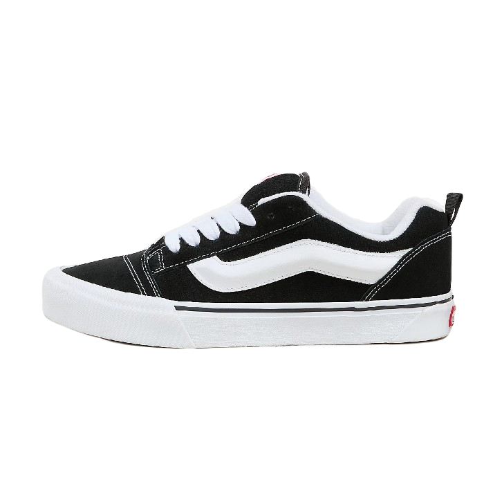 VANS KNU SKOOL SCHOENEN BLACK/TRUE WHITE