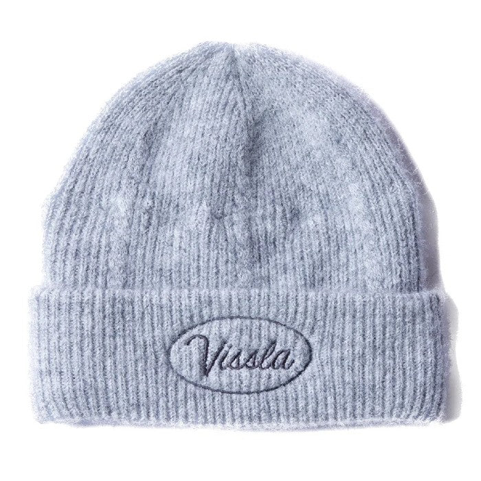 VISSLA DUSK ECO BEANIE GREY HEATHER