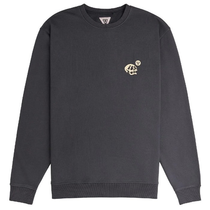 VISSLA OFFSHORE CREW FLEECE SWEATER PHANTOM