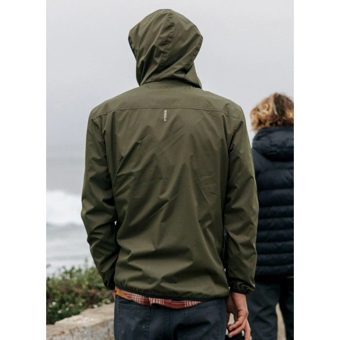 VISSLA OFFSHORE ECO WINDJACK DARK OLIVE