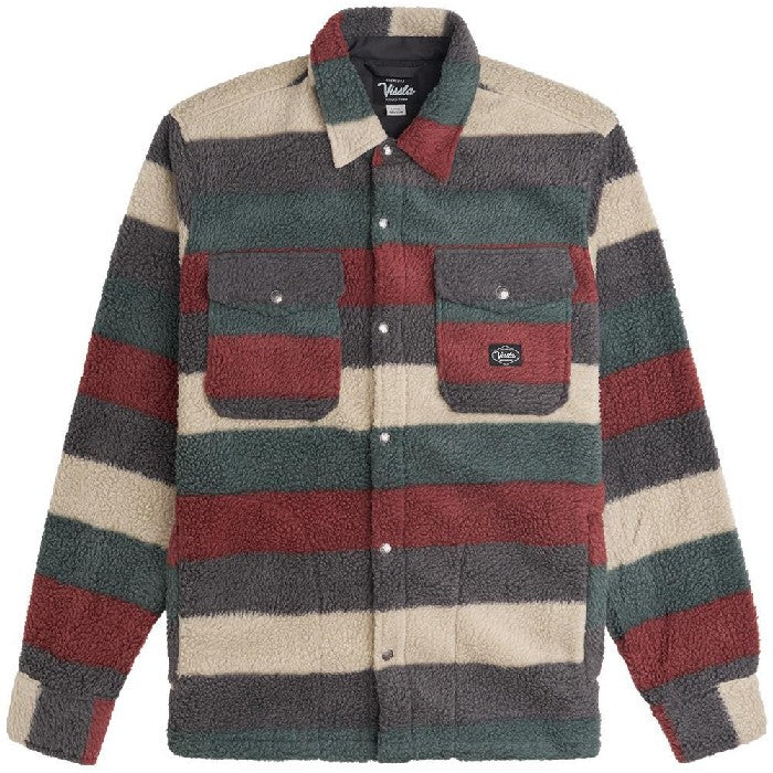 VISSLA PEAKS SHERPA ECO WOVEN SHIRT OVERHEMD/JAS FIRED BRICK