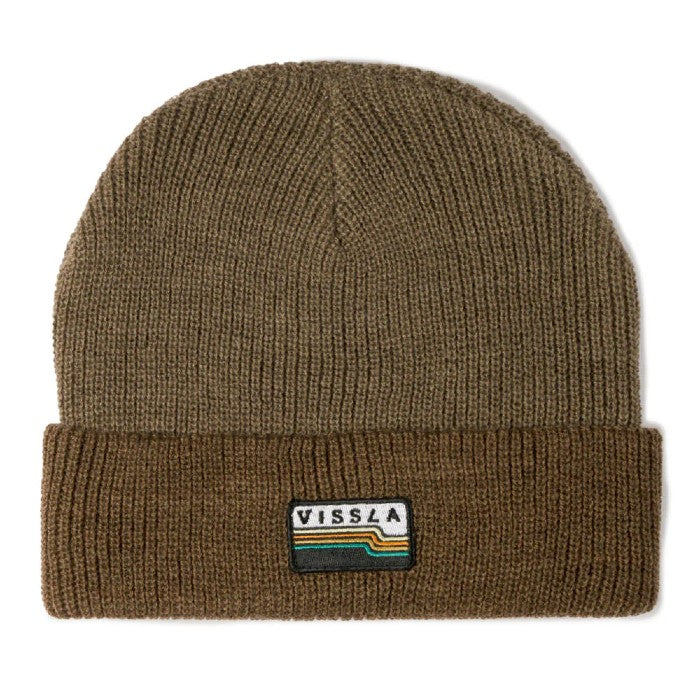 VISSLA SOLID SETS ECO BEANIE DRIFTWOOD