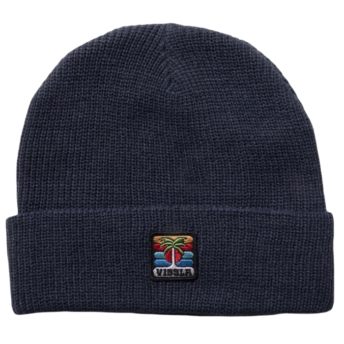 VISSLA SOLID SETS ECO BEANIE - MIDNIGHT