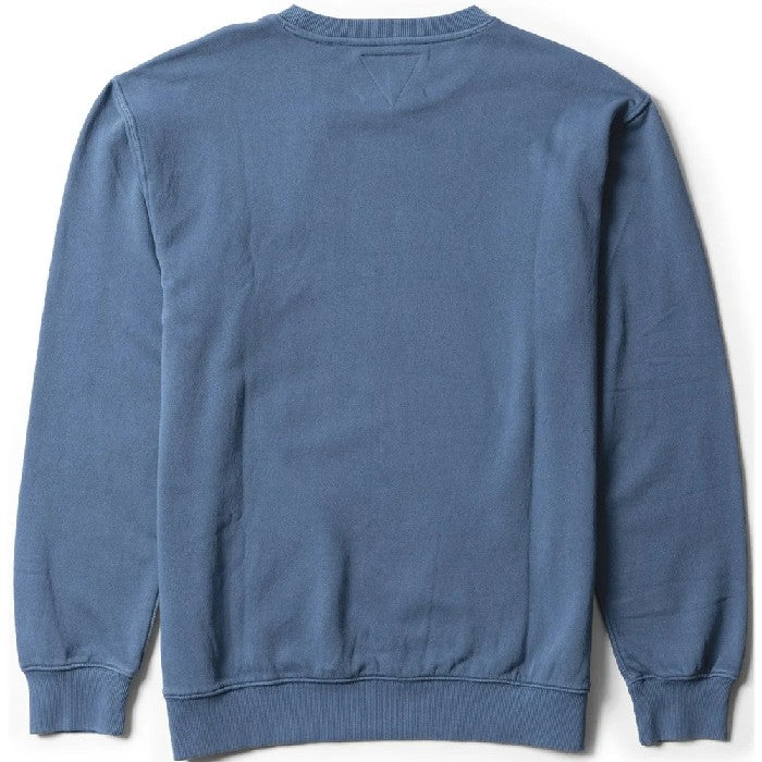 VISSLA SOLID SETS ECO CREW SWEATER SEA WATER