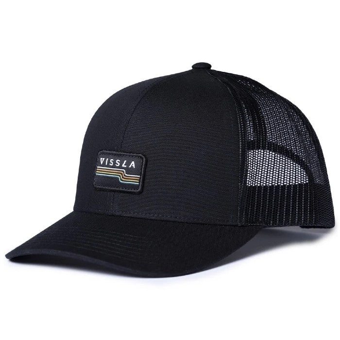 VISSLA WAVELENGTHS ECO TRUCKER PET BLACK