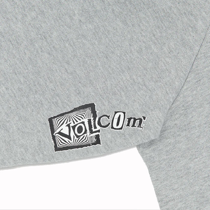 VOLCOM DENTAL PULLOVER HOODIE HEATHER GREY