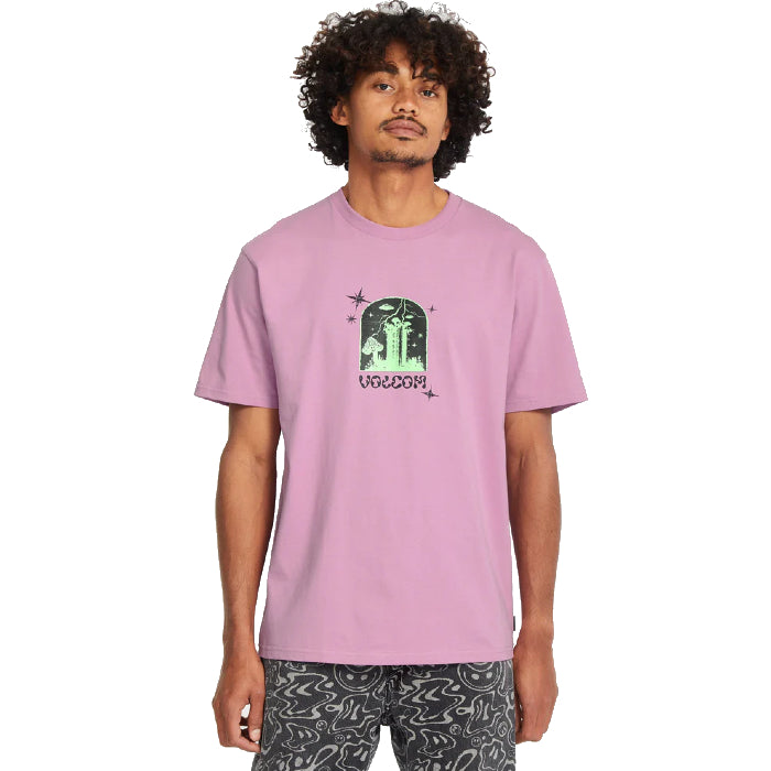 VOLCOM FA FILIP RYGALSKI 2 SHORT SLEEVE T-SHIRT STEEL PURPLE