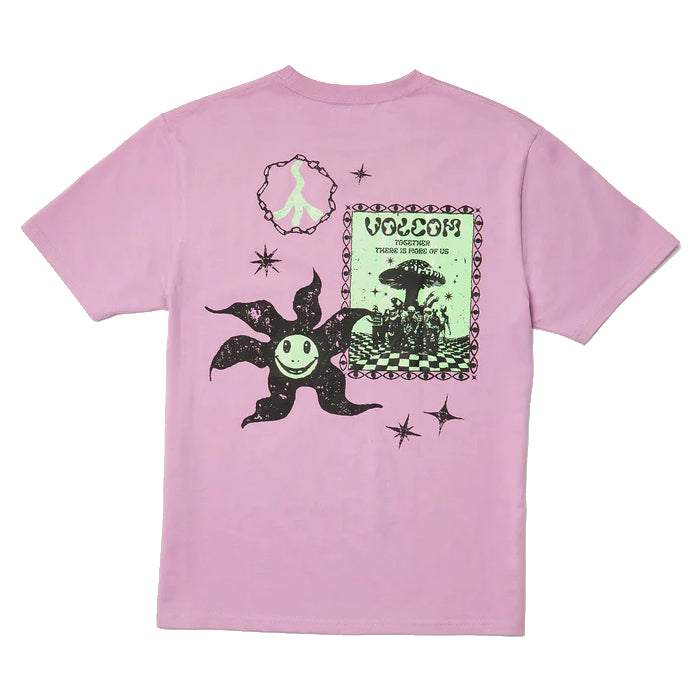 VOLCOM FA FILIP RYGALSKI 2 SHORT SLEEVE T-SHIRT STEEL PURPLE