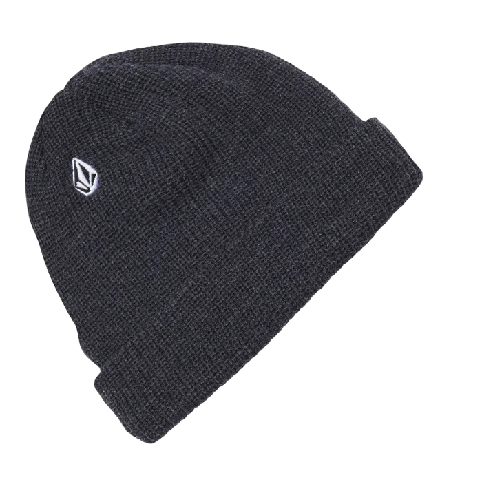 VOLCOM FULL STONE BEANIE CHARCOAL HEATHER