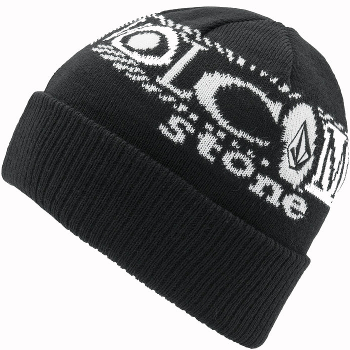 VOLCOM LIB STONE LEGACY BEANIE - BLACK The Old Man Boardsports Volcom