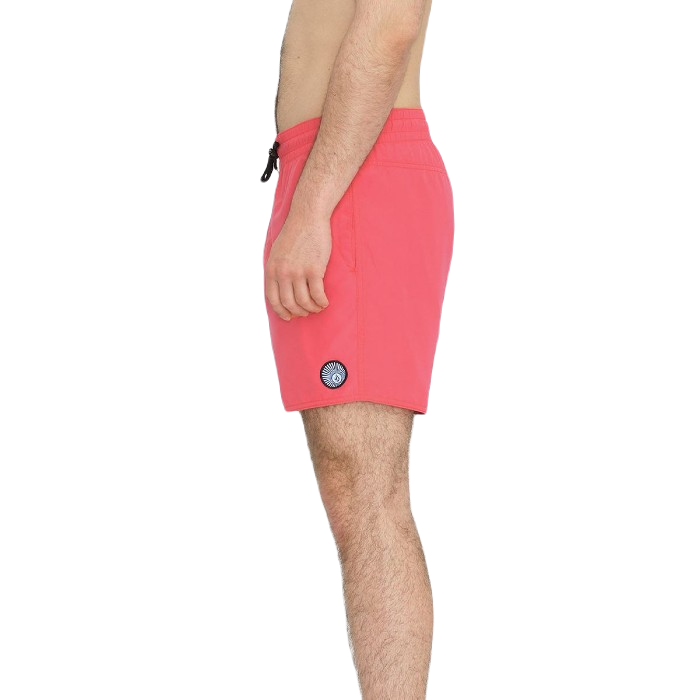 VOLCOM LIDO SOLID 16" BOARDSHORT - WASHED RUBY