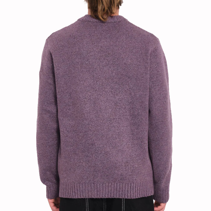 VOLCOM MEN EDMONDER II SWEATER VINTAGE VIOLET