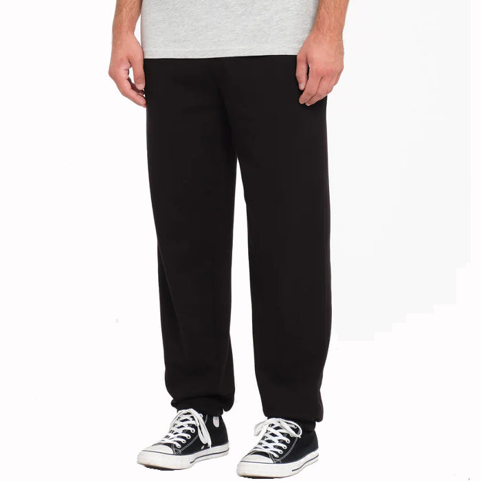 VOLCOM MEN SINGLE STONE FLEECE JOGGINGSBROEK BLACK