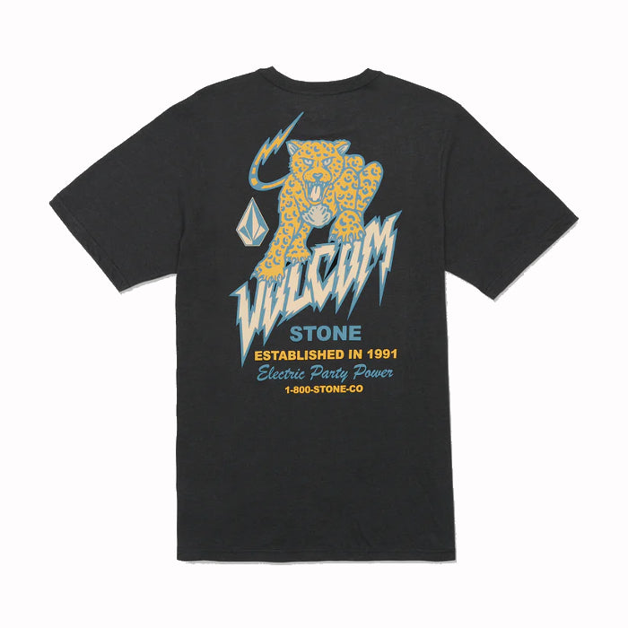 VOLCOM MEOW SHORT SLEEVE T-SHIRT - BLACK The Old Man Boardsports Volcom