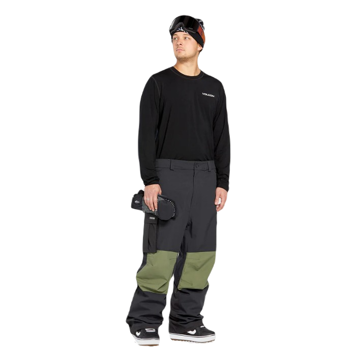 VOLCOM NWRK BAGGY SKI/SNOWBOARDBROEK BLACK