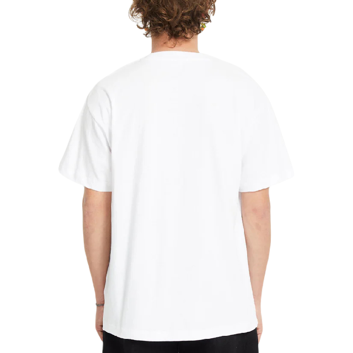 VOLCOM PISTOL STONE LOOSE FIT SHORT SLEEVE T-SHIRT - WHITE