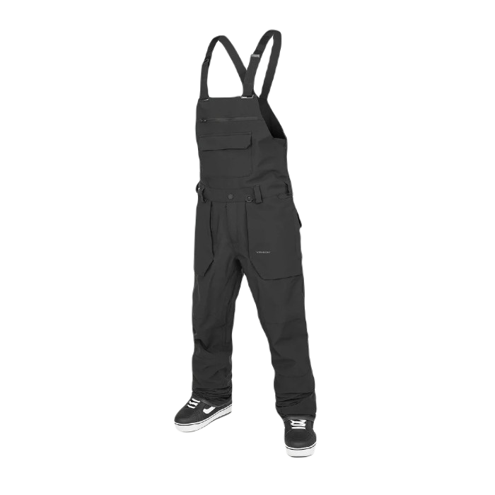 VOLCOM ROAN BIB SNOWBOARD OVERALL BLACK