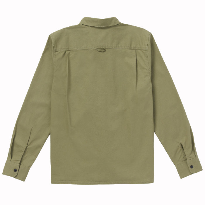 VOLCOM SERVICESTONE WORKSHIRT LONG SLEEVE T-SHIRT THYME GREEN