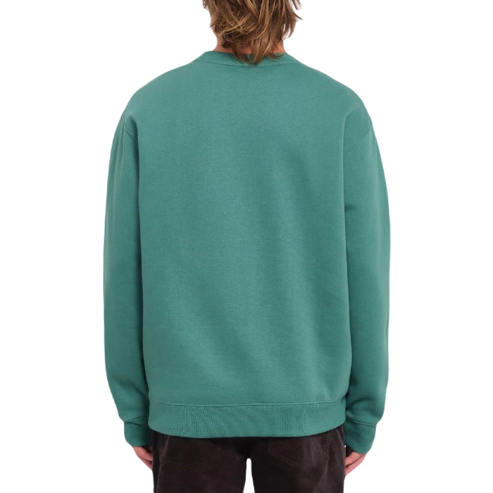 VOLCOM SINGLE STONE CREW SWEATER SEA GREEN