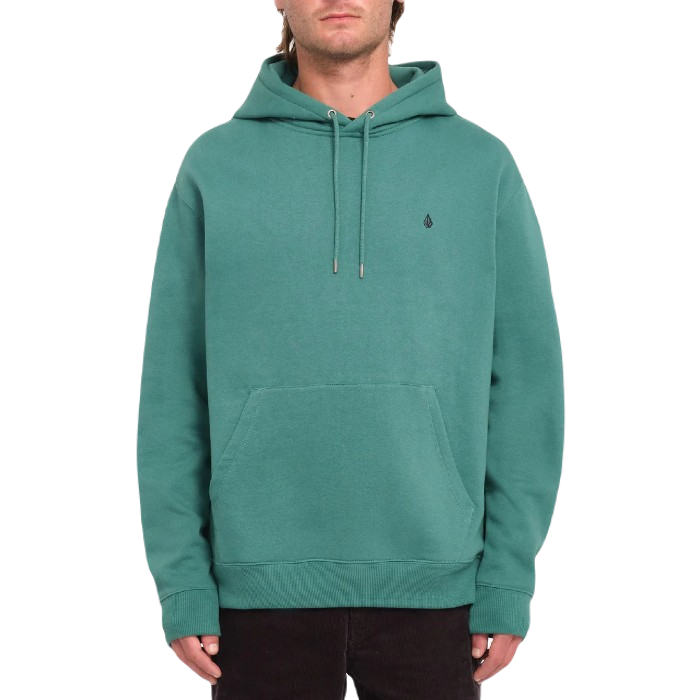 VOLCOM SINGLE STONE PULL OVER HOODIE SEA GREEN