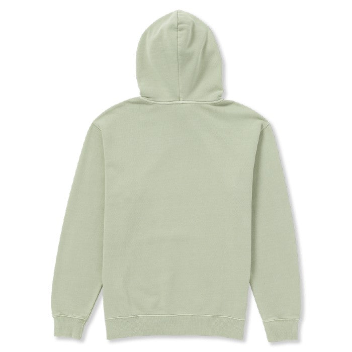 VOLCOM SINGLE STONE PW PULL OVER HOODIE GREEN TEA