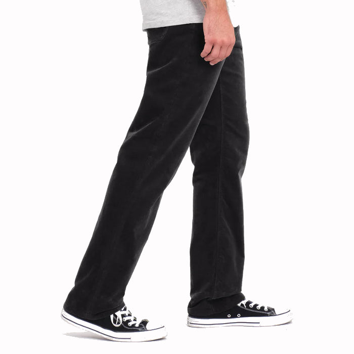 VOLCOM SOLVER 5 POCKET CORDUROY LANGE BROEK STEALTH