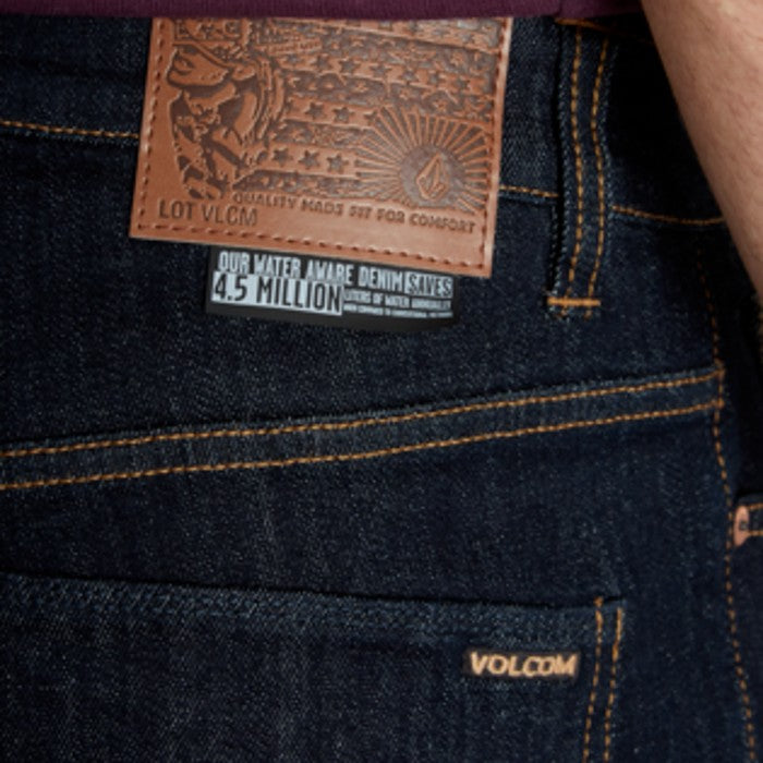 VOLCOM SOLVER DENIM BROEK - RINSE