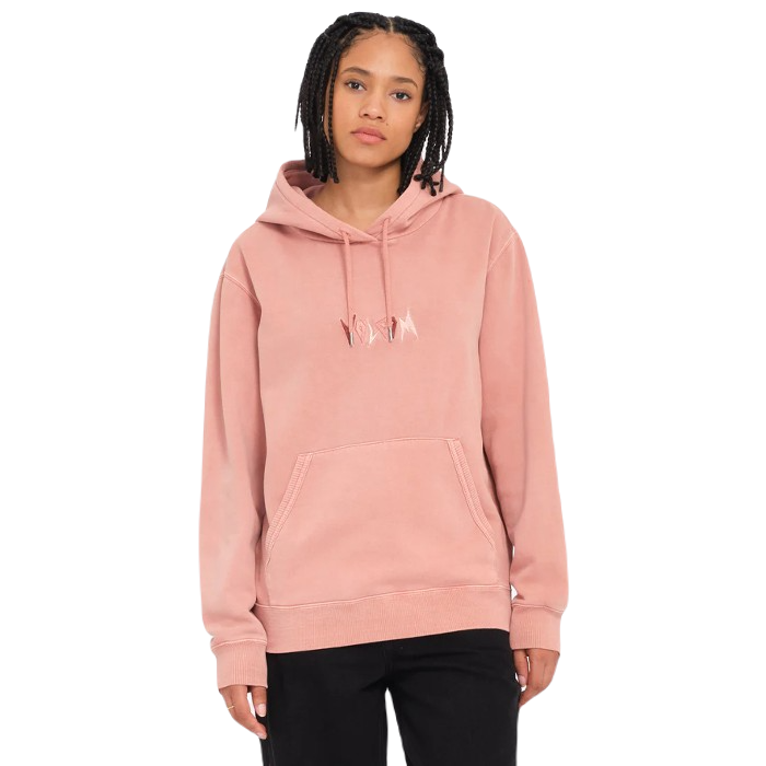 VOLCOM SPIKSTONE PULLOVER/HOODIE MAUVE ROSE