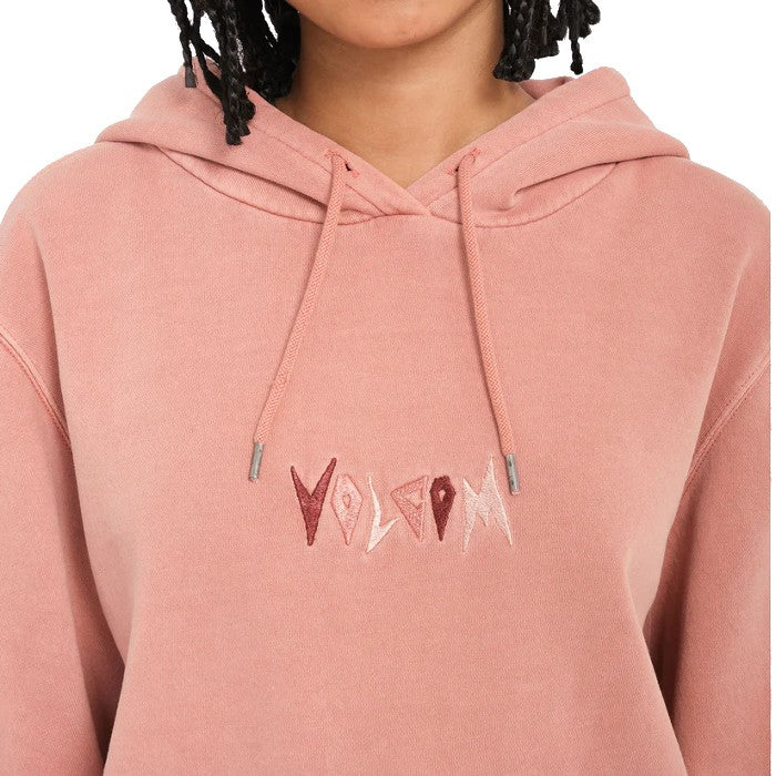 VOLCOM SPIKSTONE PULLOVER/HOODIE MAUVE ROSE