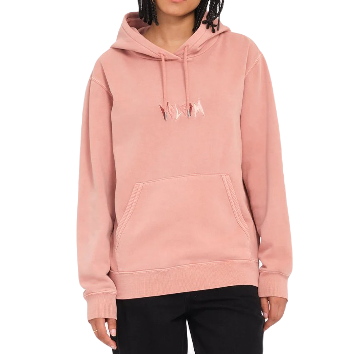 VOLCOM SPIKSTONE PULLOVER/HOODIE MAUVE ROSE