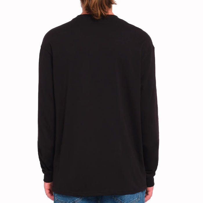 VOLCOM STONE BLANKS BSC LONG SLEEVE T-SHIRT - BLACK