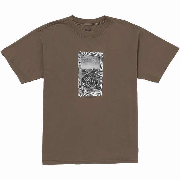 VOLCOM TT B IGUCHI VALLEY SHORT SLEEVE T-SHIRT DARK EARTH