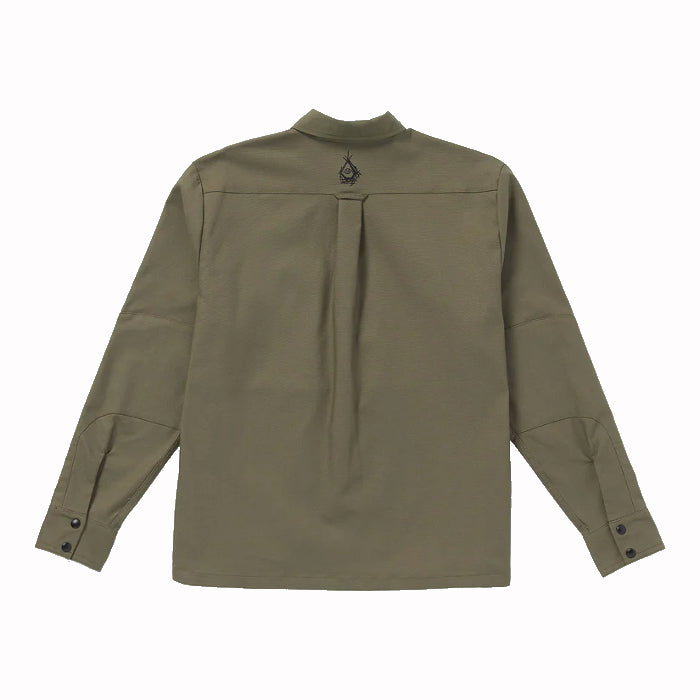 VOLCOM TT B IGUCHI WORK SHIRT OVERHEMD WINTERMOSS