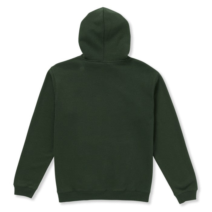 VOLCOM VOLSTONED PULL OVER HOODIE DARK FOREST