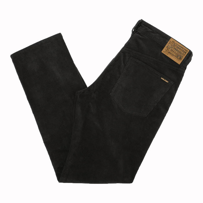 VOLCOM SOLVER 5 POCKET CORDUROY LANGE BROEK STEALTH