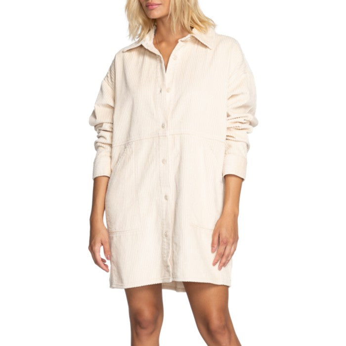 BILLABONG WINTER WAVES BLOUSE/JURK - ANTIQUE WHITE