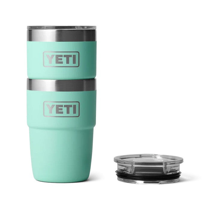 YETI RAMBLER DUBBELWANDIGE BEKER MAGSLIDER DEKSEL 8 OZ (237ML) SEAFOAM